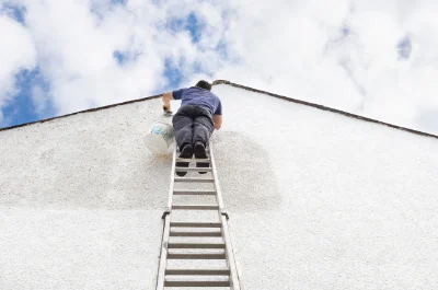 Peinture extérieure à Charézier — façades et ravalement
